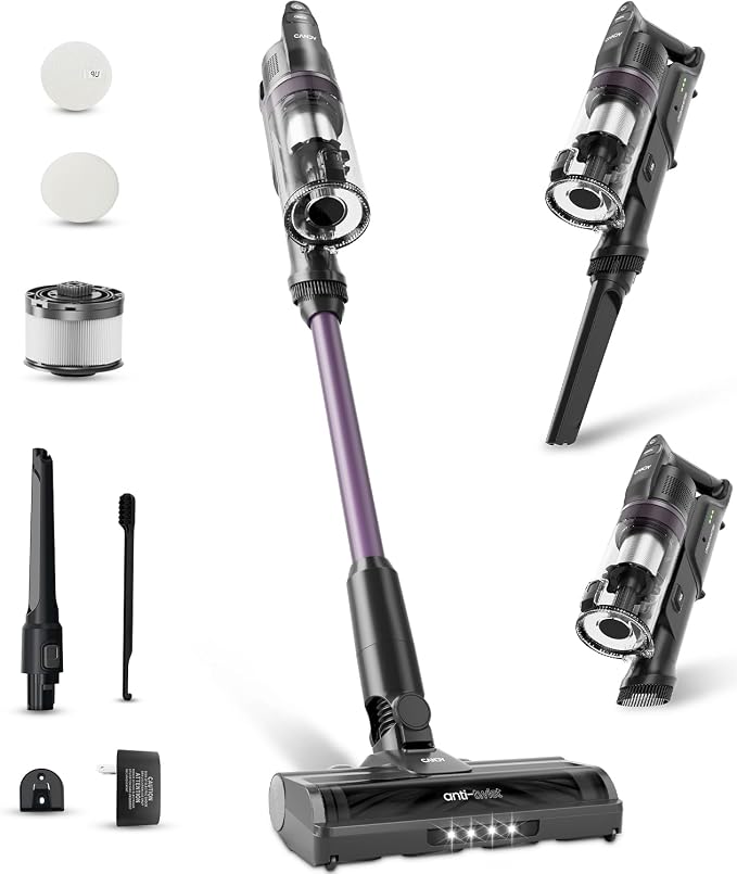 CANDY Cordless Vacuum Cleaner, Stick Vacuum Cordless Rechargeable, 45Mins by CANDY