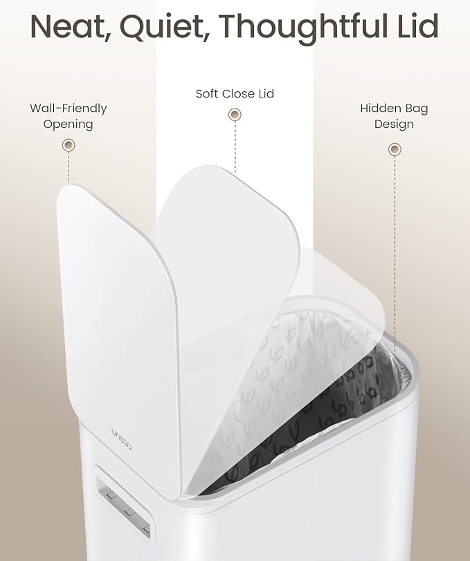 Cesun Small Bathroom Trash Can - Image 4