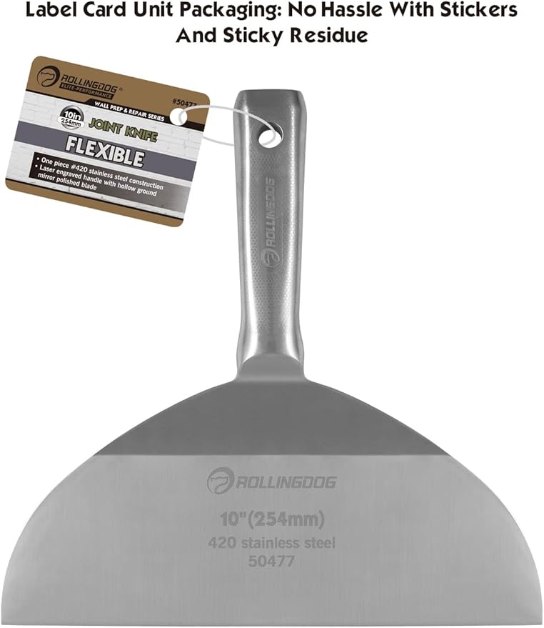 ROLLINGDOG 10 inch Putty Knife - Image 4