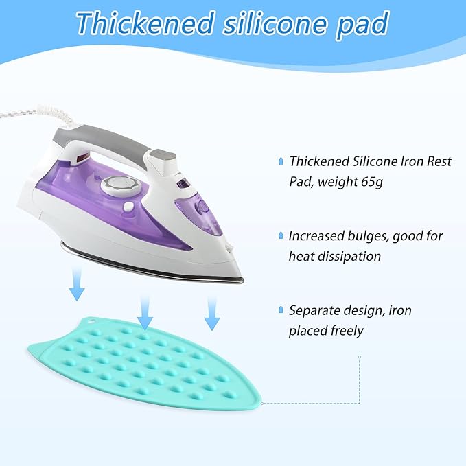 Retro Elk Winter Ironing Mat for Table top Portable Ironing Pad Blanket for - Image 3
