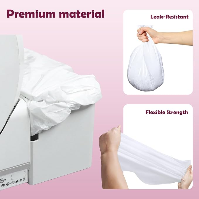 Trash Bags for Popur X5 Litter Box – Thickened, Leakproof Design, 7-Day Odor - Image 3