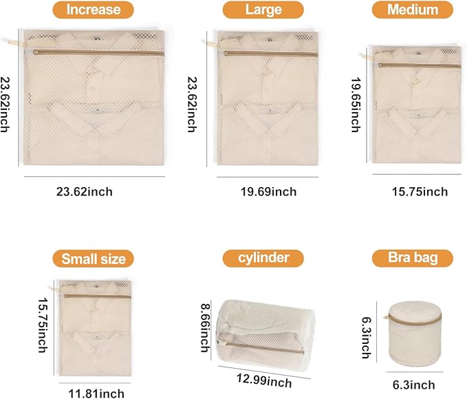 6PCS Laundry Bag For Washing Machines, Specialized For Washing Underwear And - Image 2