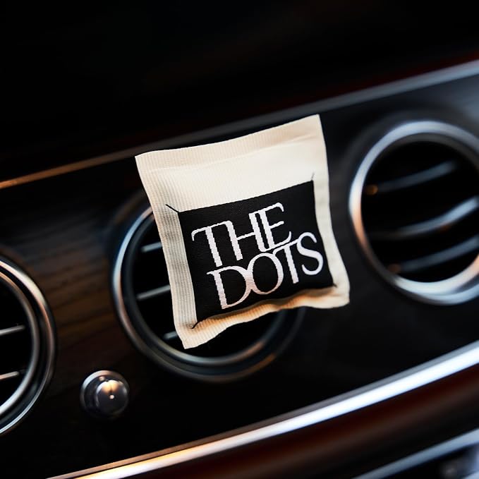 THEDOTS Series Coconut Lychee Car Vent Clip, Fabric Sachet Air Freshener - Image 3