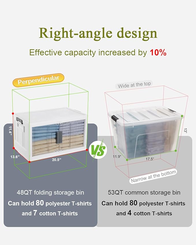 OlarHike 48QT Lockable Storage Bins - Image 3