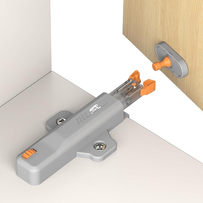 Jiayi Strong Heavy Duty Push Latch, Non-Magnetic RV Hidden Door Cabinet Latches - Image 9