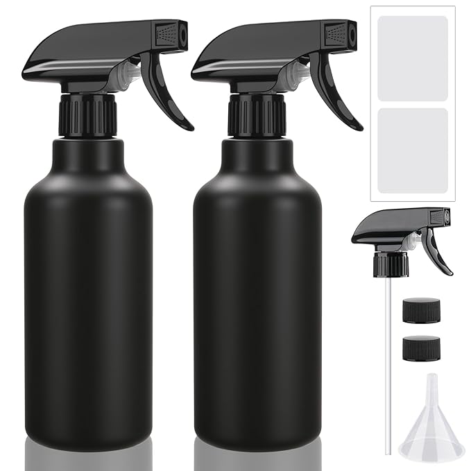Spray Bottles 16.9oz/500ml Plastic Empty Spray Bottle by Hethyo