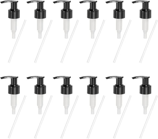 uxcell 12 Pcs Soap Dispenser Pump Heads Soap Dispensers Top Pumps Replacement by uxcell