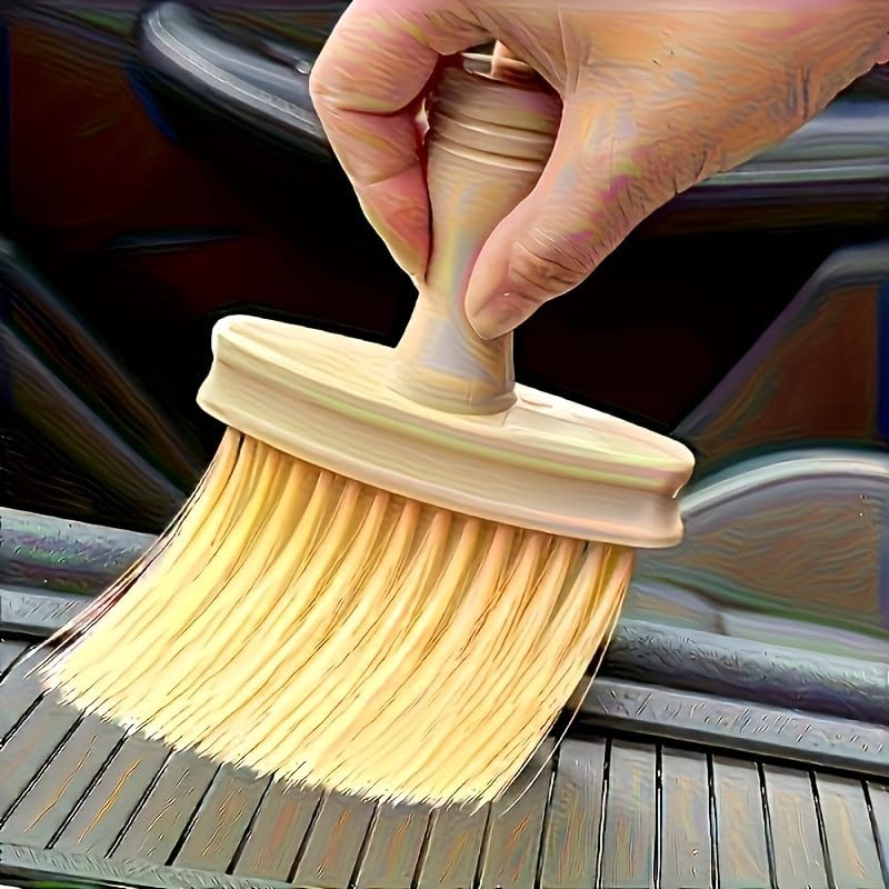 A Versatile Manual Dusting Brush Suitable for Living Rooms, Bedrooms, Car Interiors, and Windowsills - a Plastic Household Cleaning Tool that Requires No Electricity