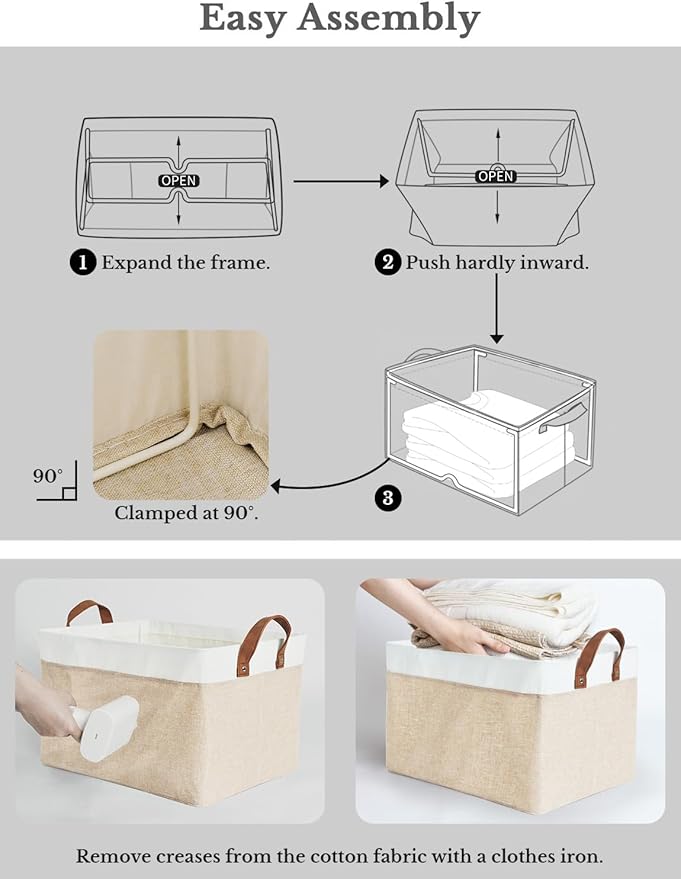 StorageWorks Storage Bins, Fabric Storage Bins - Image 8
