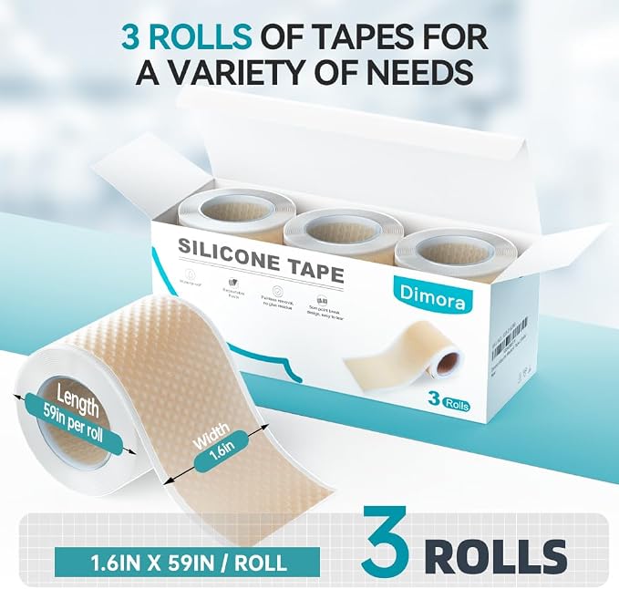 Dimora Silicone Tape 3 Rolls - Image 2