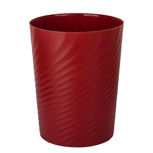 UUJOLY Plastic Small Trash Can Wastebasket, Garbage Container Basket by UUJOLY