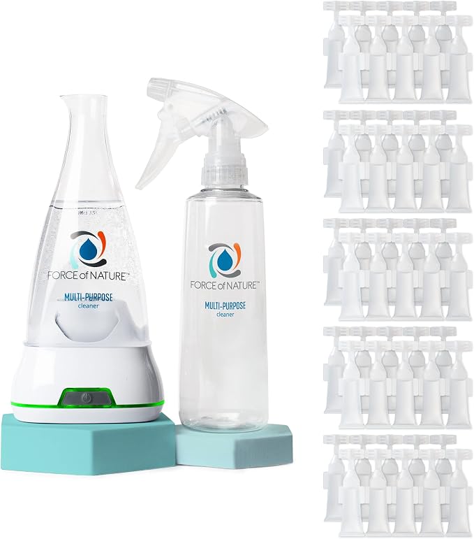 Force of Nature Multi-Purpose Cleaner, Disinfectant & Deodorizer Year Supply by ForceofNature