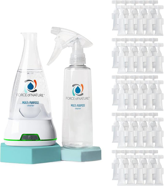 Force of Nature Multi-Purpose Cleaner, Disinfectant & Deodorizer Year Supply by ForceofNature
