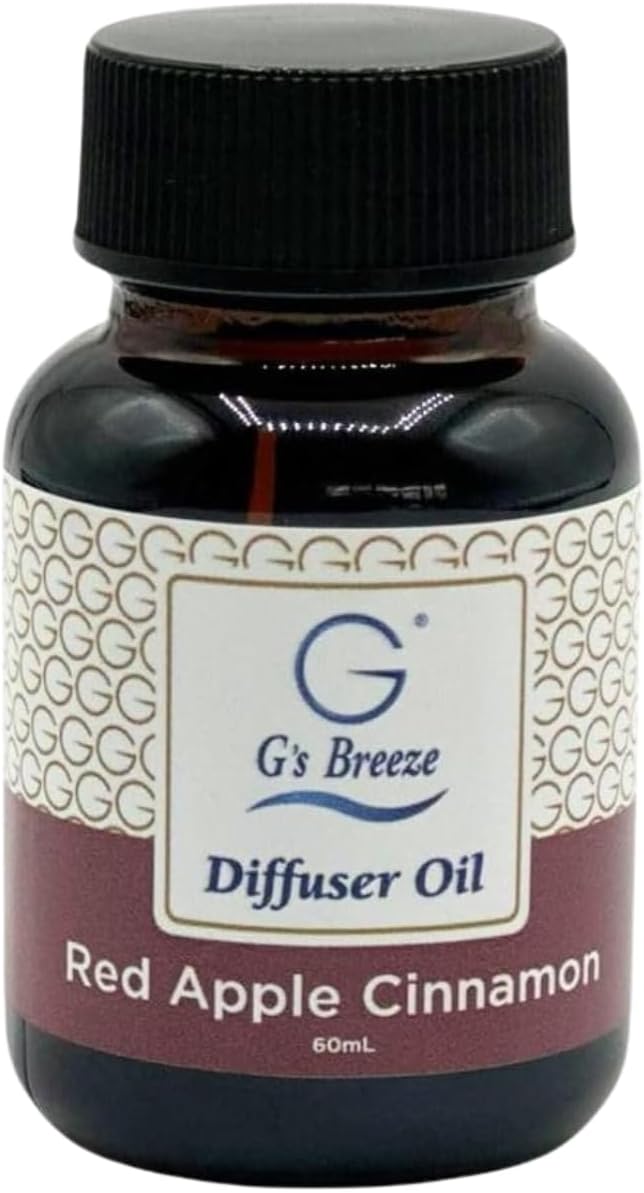 G's Breeze Red Apple Cinnamon Diffuser Oil Refill by GsBreeze