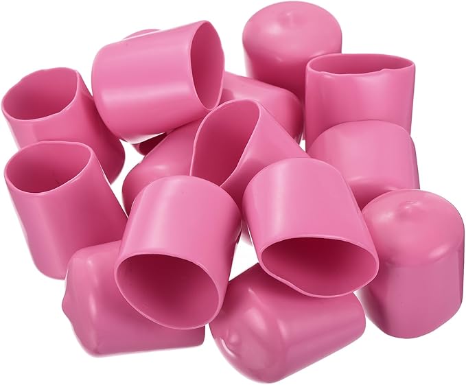 uxcell 20pcs Rubber End Caps 23mm ID Vinyl PVC Round Tube Bolt Cap Cover Screw - Image 4