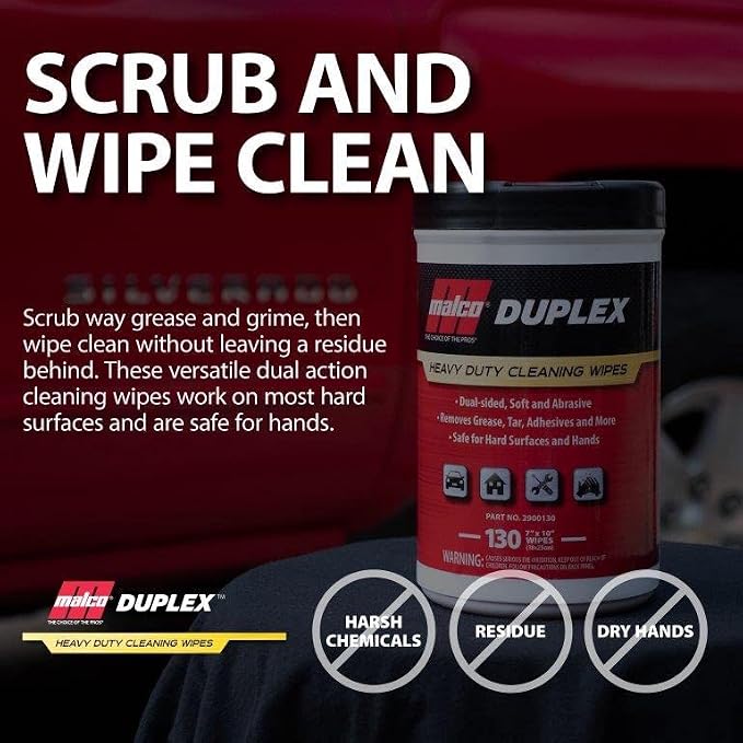 Malco Duplex Heavy Duty Cleaning Wipes - Image 7