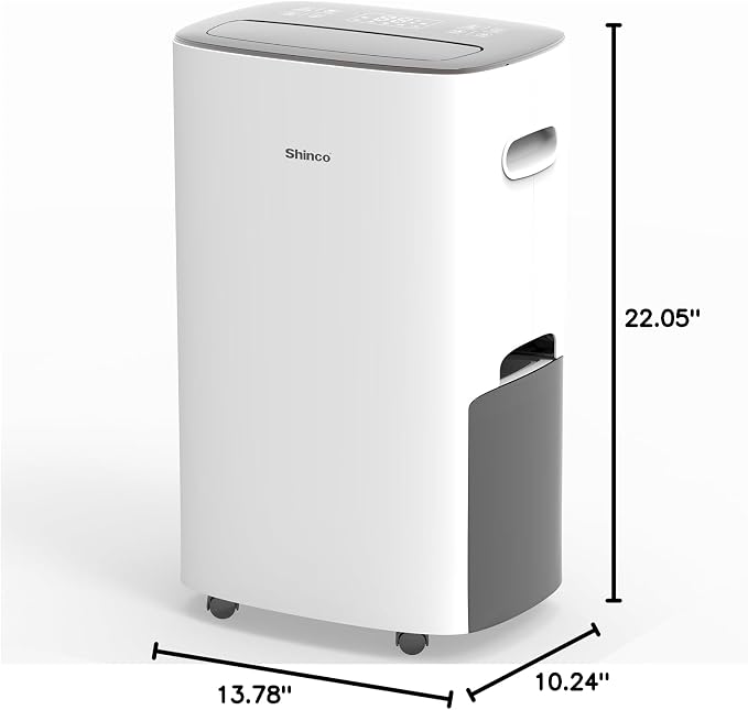 Shinco 86 Pints Dehumidifier for Home and Basements, 5000 Sq.Ft Dehumidifiers - Image 10