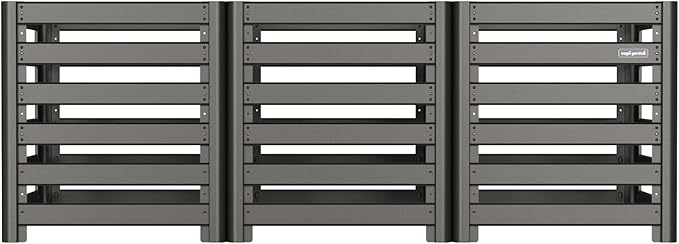 Vego Garden 32" Tall Modular Compost Bin 90" x 30" x 32" - Image 6