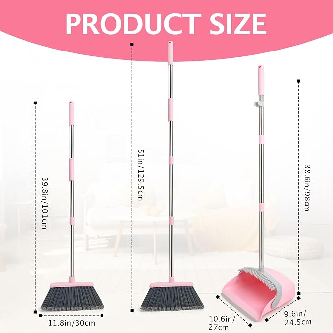 Broom and Dustpan Set, Dustpans - Image 2