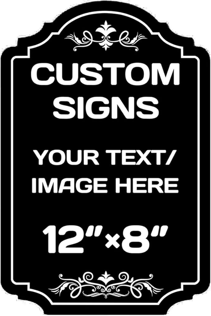 Custom Aluminum Weatherproof Metal Garden Signs by Repaly