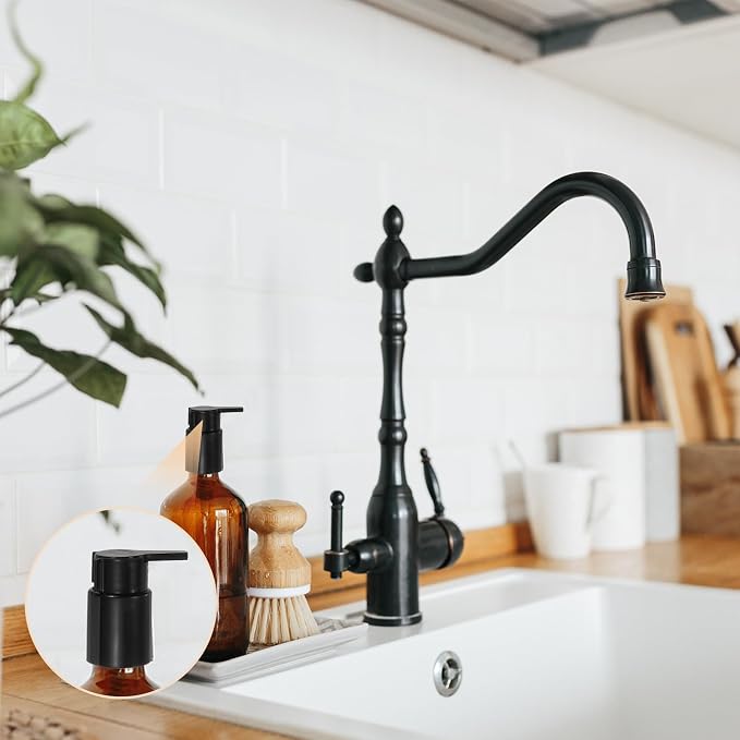 uxcell 2 Pcs Soap Dispenser Pump Heads, Hand Soap Dispensers Top Pumps - Image 6