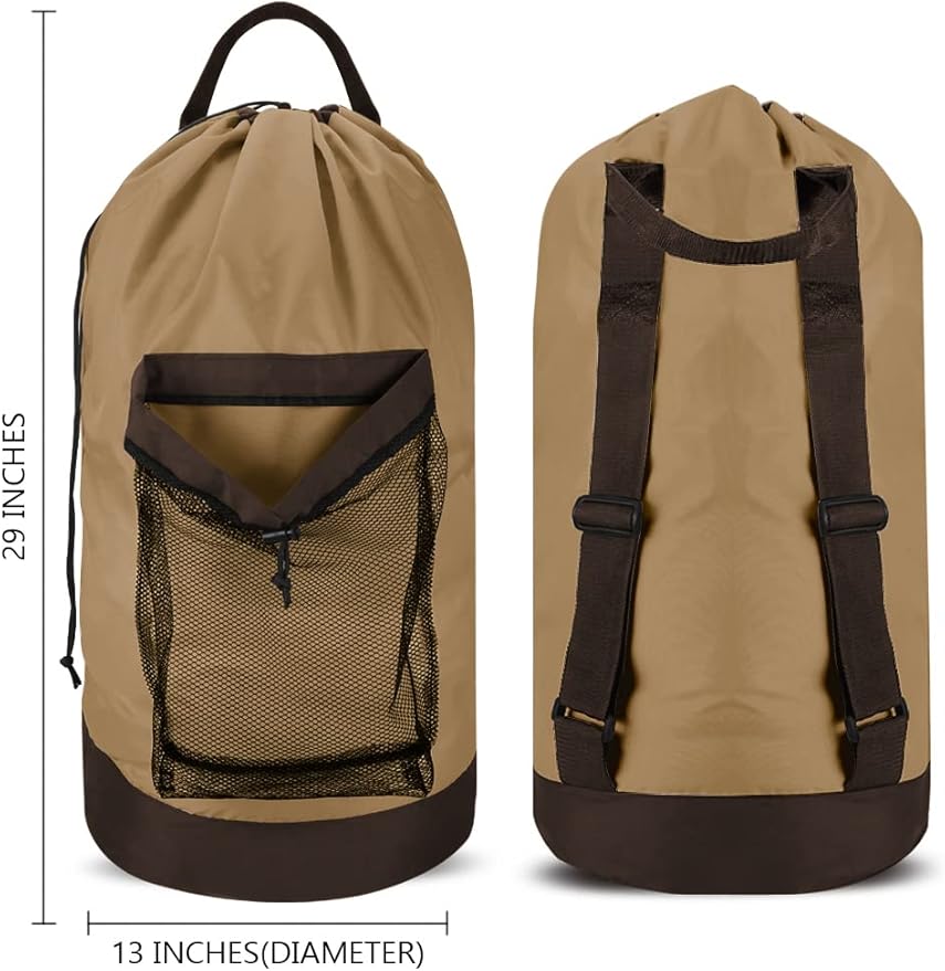 Dalykate Backpack Laundry Bag, Laundry Backpack - Image 2