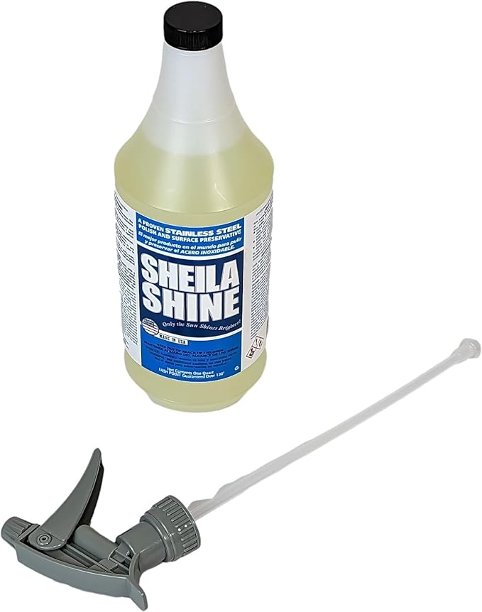 Sheila Shine 32 Oz. Stainless Steel Cleaner and Polish Trigger Spray, Protect - Image 5