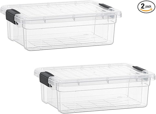 Superio Clear Storage Bins by Superio