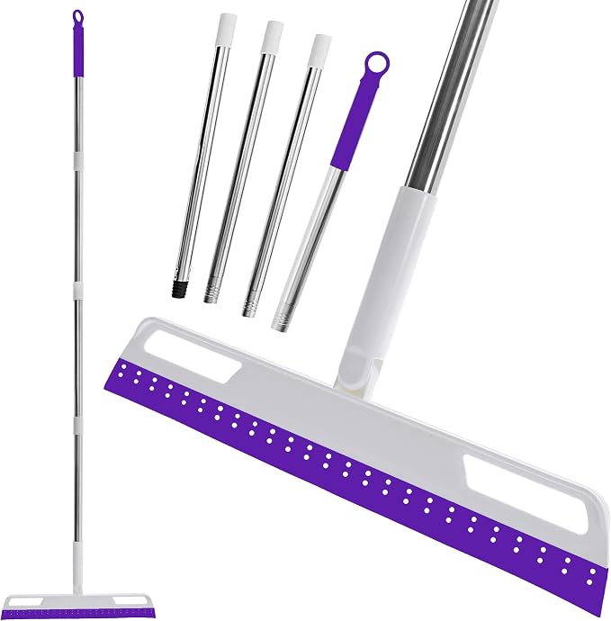 Magic Broom Multifunction Silicone Floor Squeegee, Air Broom by Euedue