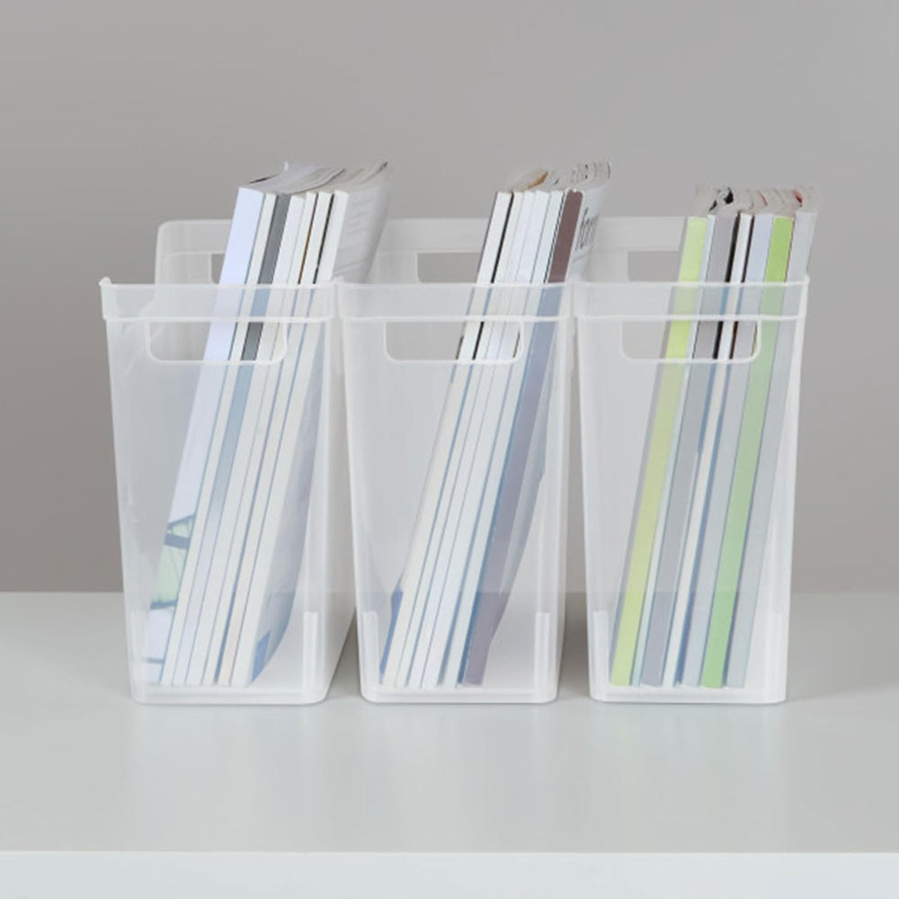 Sterilite Narrow Shelf Bin Organizing Plastic Container, Home Kitchen or Offi...