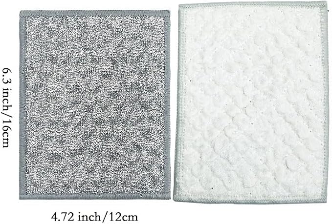 New Scratch-Resistant Multi-Functional Metal Wire Dish Cloth, Double-Sided - Image 2