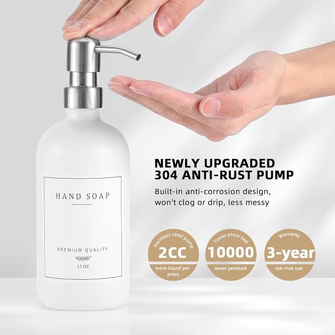 Glass Soap Dispenser - Image 5