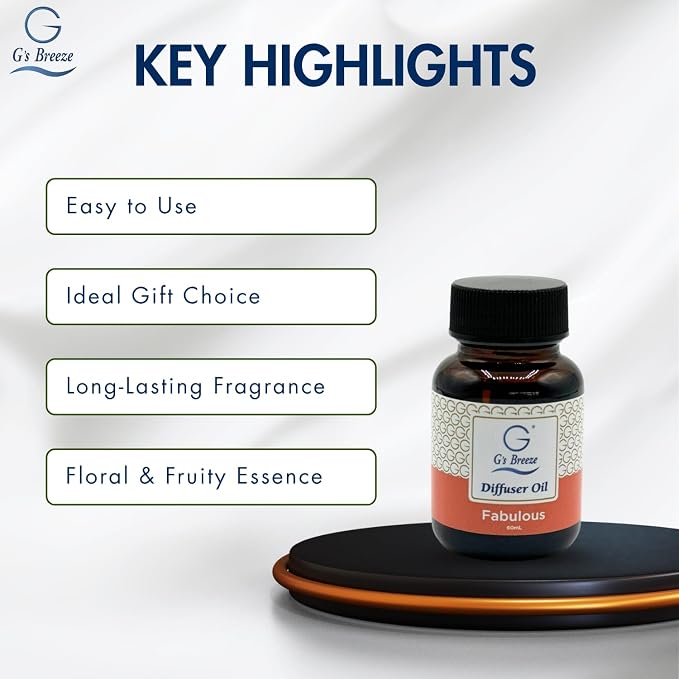 G's Breeze Fabulous Diffuser Oil Refill - Image 8