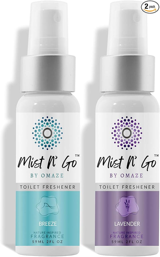 Mist N’ Go by Omaze Travel Bathroom Spray by MISTNGO