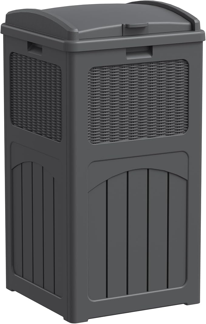 Greesum 33 Gallon Outdoor Trash Can by BuynowfromGreesum