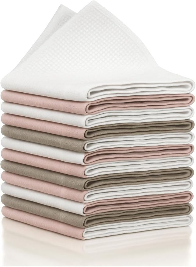 XL Lint Free Microfiber Cleaning Cloth, Cleaning Rags, Microfiber Towels by G%C3%9CTEWERK