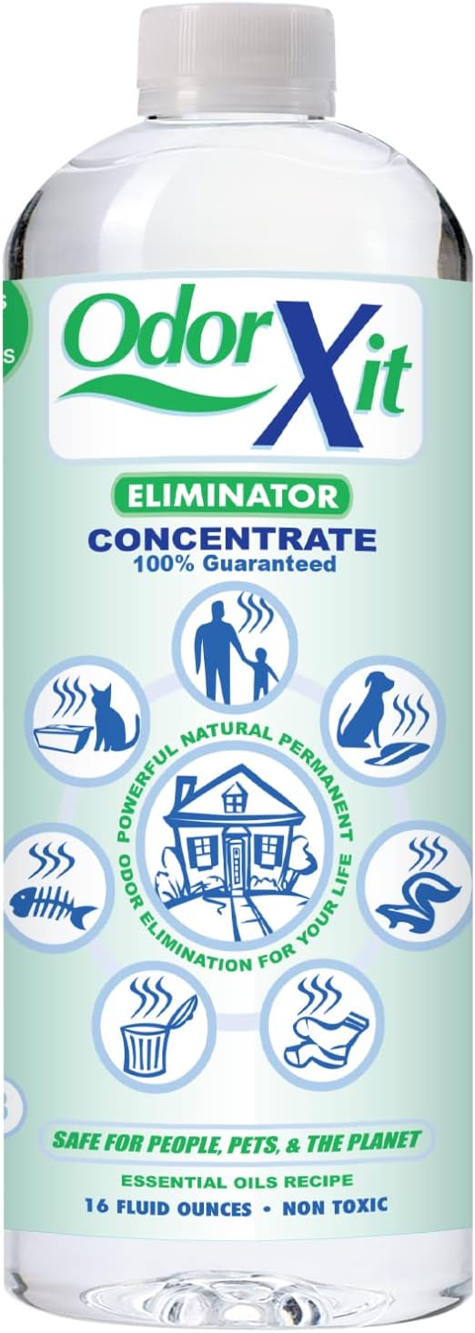 Concentrated Pet Urine Odor Eliminator, Dog Poo and Urine Smell, Versatile & by OdorXit