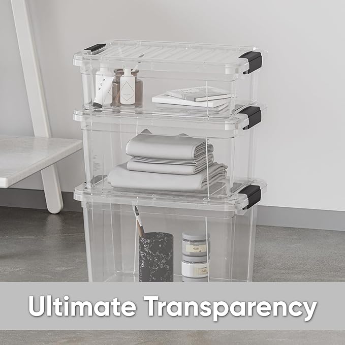 Superio Clear Storage Boxes - Image 6