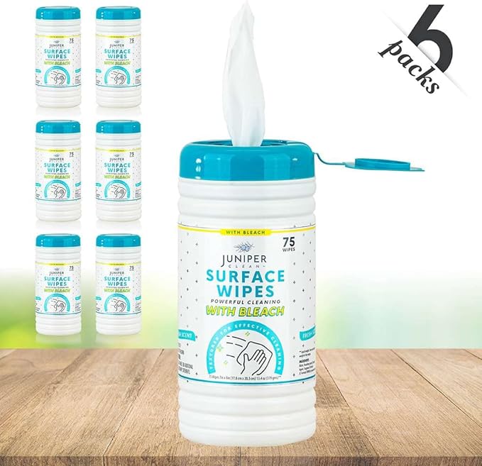 6 Pack Surface Cleaning Wipes - Image 2