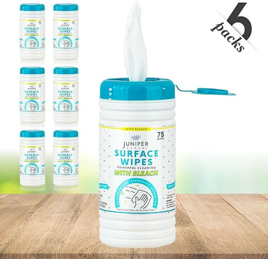 6 Pack Surface Cleaning Wipes - Image 2