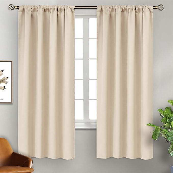 BGment Champagne Blackout Curtains by BGment