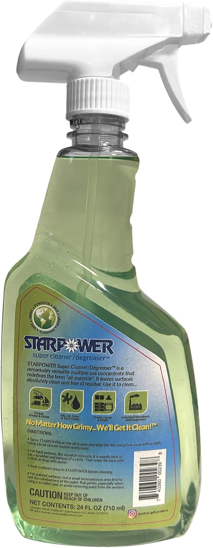 STARPOWER Heavy Duty All Purpose Multi Surface Grease, Grime Remover, 24 Ounces - Image 2