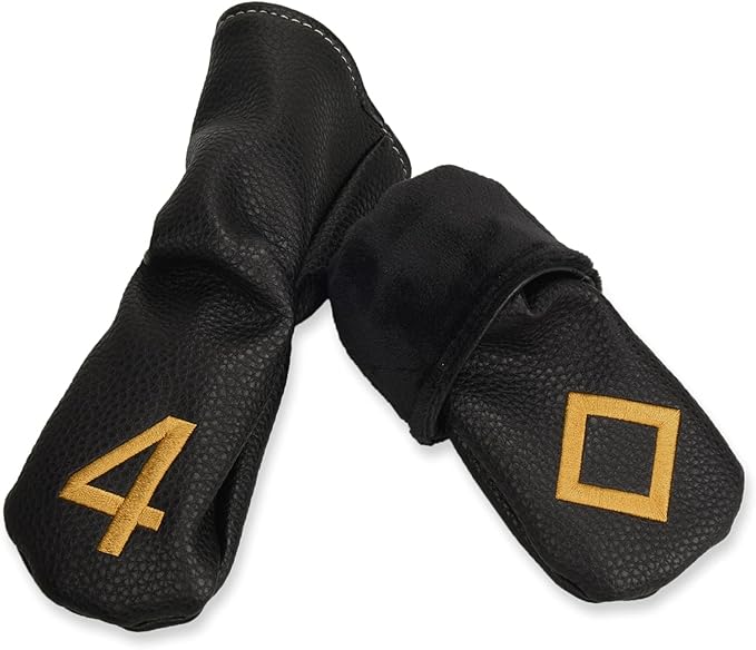 10pcs /Set Black Hybrid Iron Head Covers Protector - Image 4