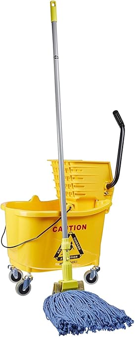 Amazon Basics Side Press Wringer Combo Commercial Floor Cleaning Rectangular - Image 8