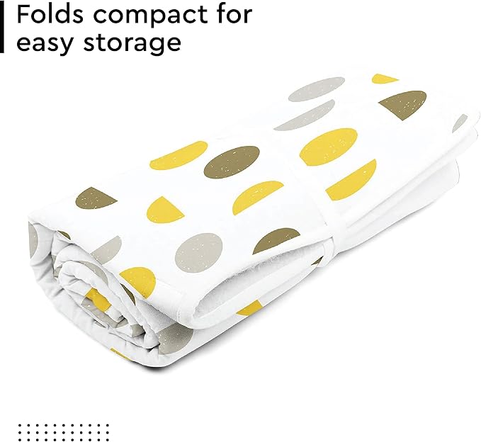 Encasa XO Ironing Mat/Pad with 3mm Padding & Silicone Iron Rest - Image 3