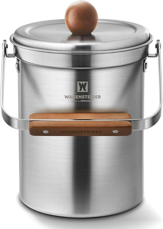 Kitchen Countertop Compost Bin 101ounces / 3Liters by Wagensteiger