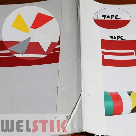 WELSTIK 2 Pack Gaffer Tape Yellow, Box-Sealing, Non-Reflective Easy to rip - Image 7