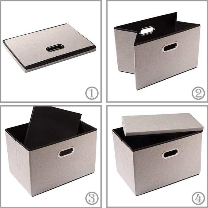 PRANDOM Large Foldable Storage Bins - Image 5
