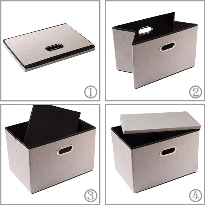 PRANDOM Large Foldable Storage Bin - Image 5