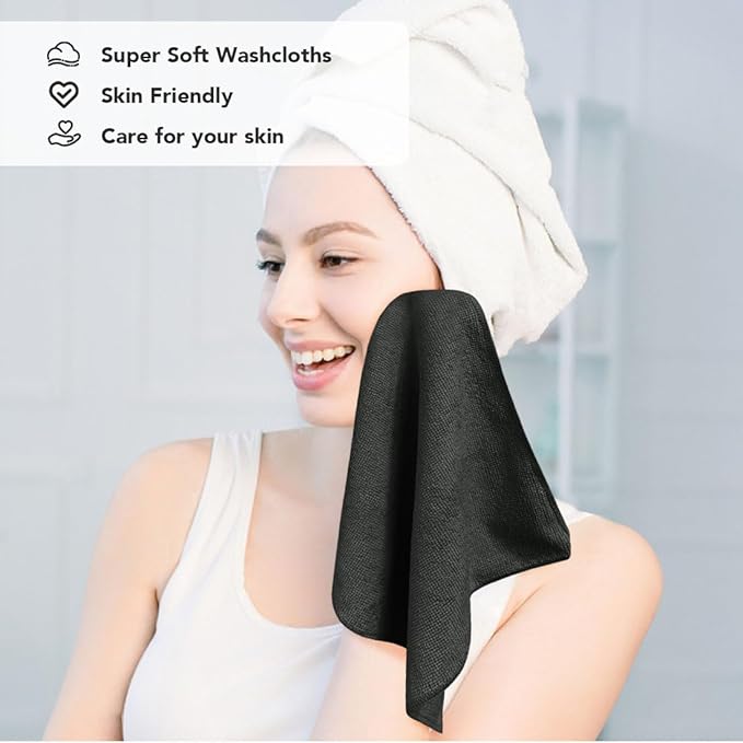 Orighty Wash Cloths Bulk Towels Set 200 Pack, Highly Absorbent and Soft Feel - Image 2
